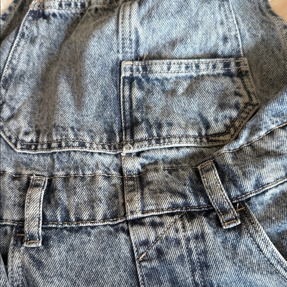 Blue Denim Overalls - Picture 2 of 5